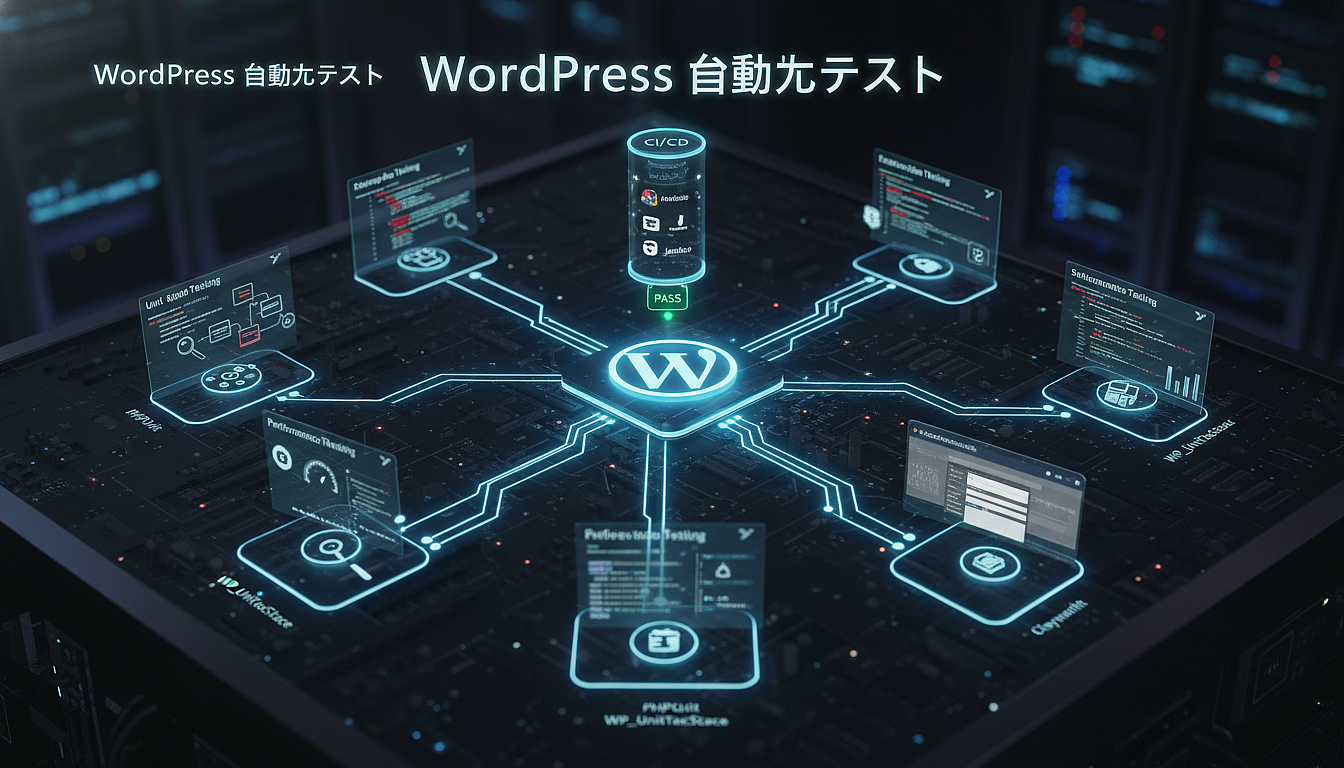 WordPress 自動化 テスト｜WordPressの自動